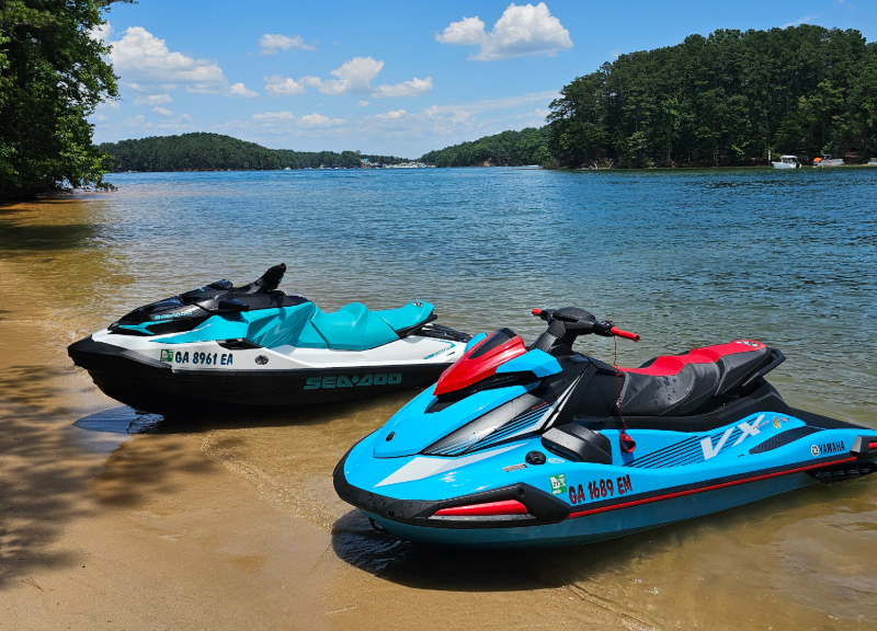 Both Jet Skis